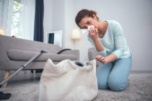 Respirare troppa polvere può essere pericoloso?